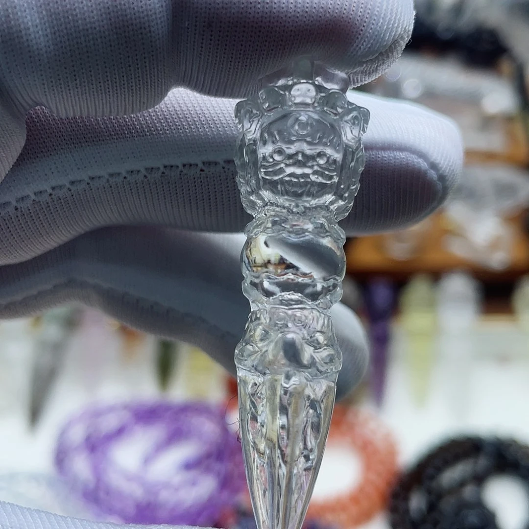 水晶颈饰未镶嵌吊坠