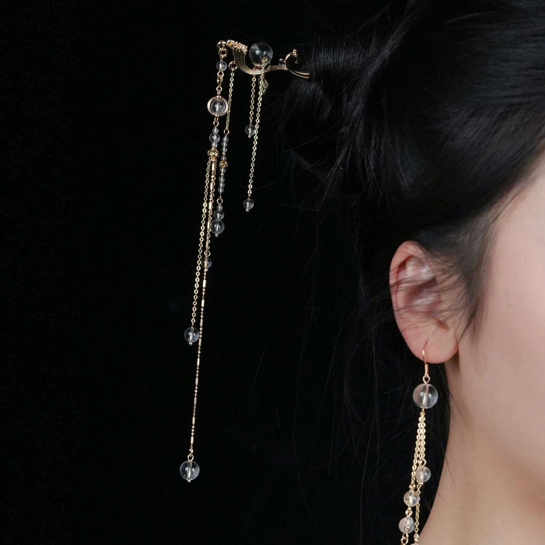 吾珥 甘露发簪 新中式国风原创设计发簪简约气质百搭