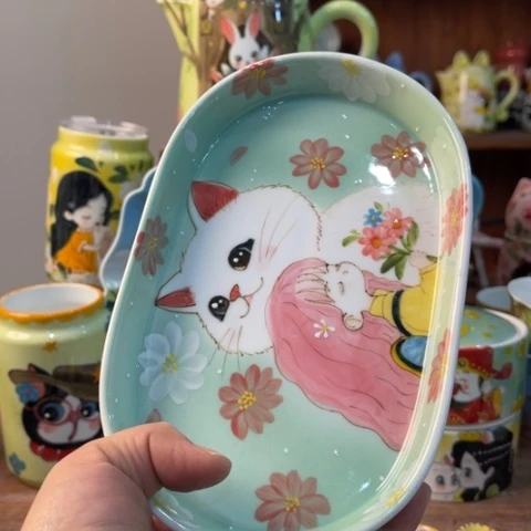 炉景德镇釉下手绘陶瓷