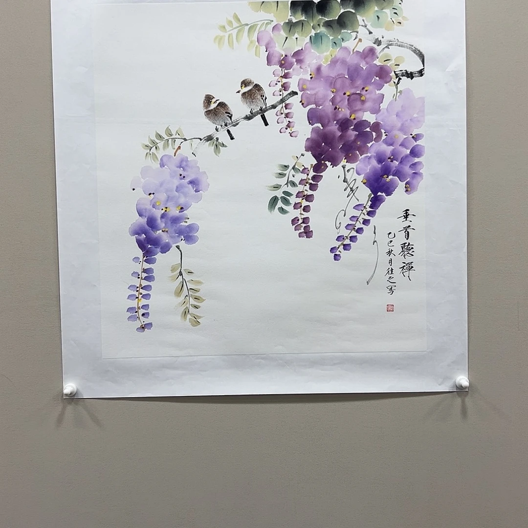 国画精品纯手绘2.25平尺