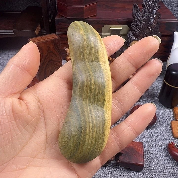维腊木（绿檀）手把