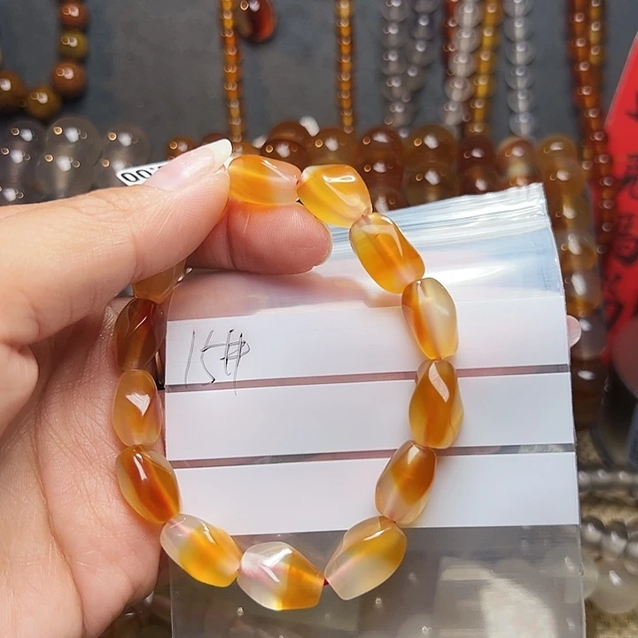 玛瑙/玉髓m s nai d ho y c未镶嵌一*15