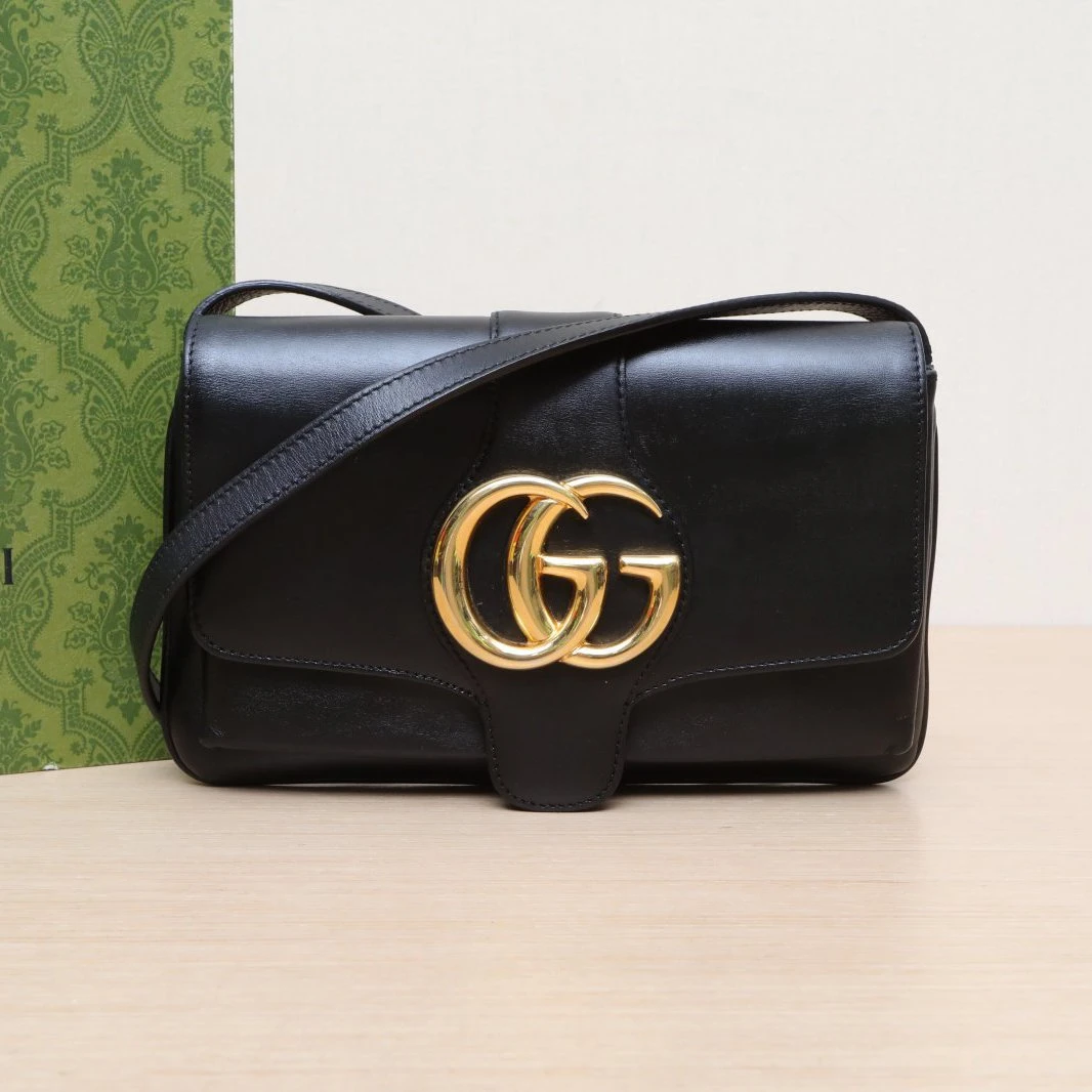 95新 GUCCI/古驰 【娇】单肩包 25 黑色 P225683506