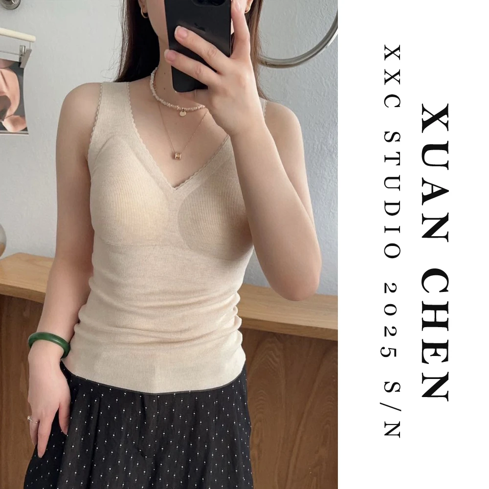 冬季修身款ins美背时尚百搭女士打底吊带背心内搭#9212