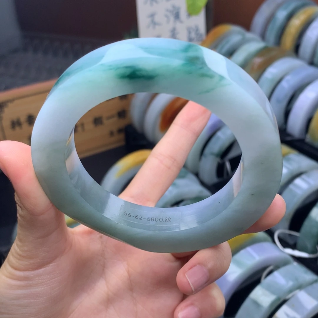 未镶嵌手镯定制翡翠定制不退不换