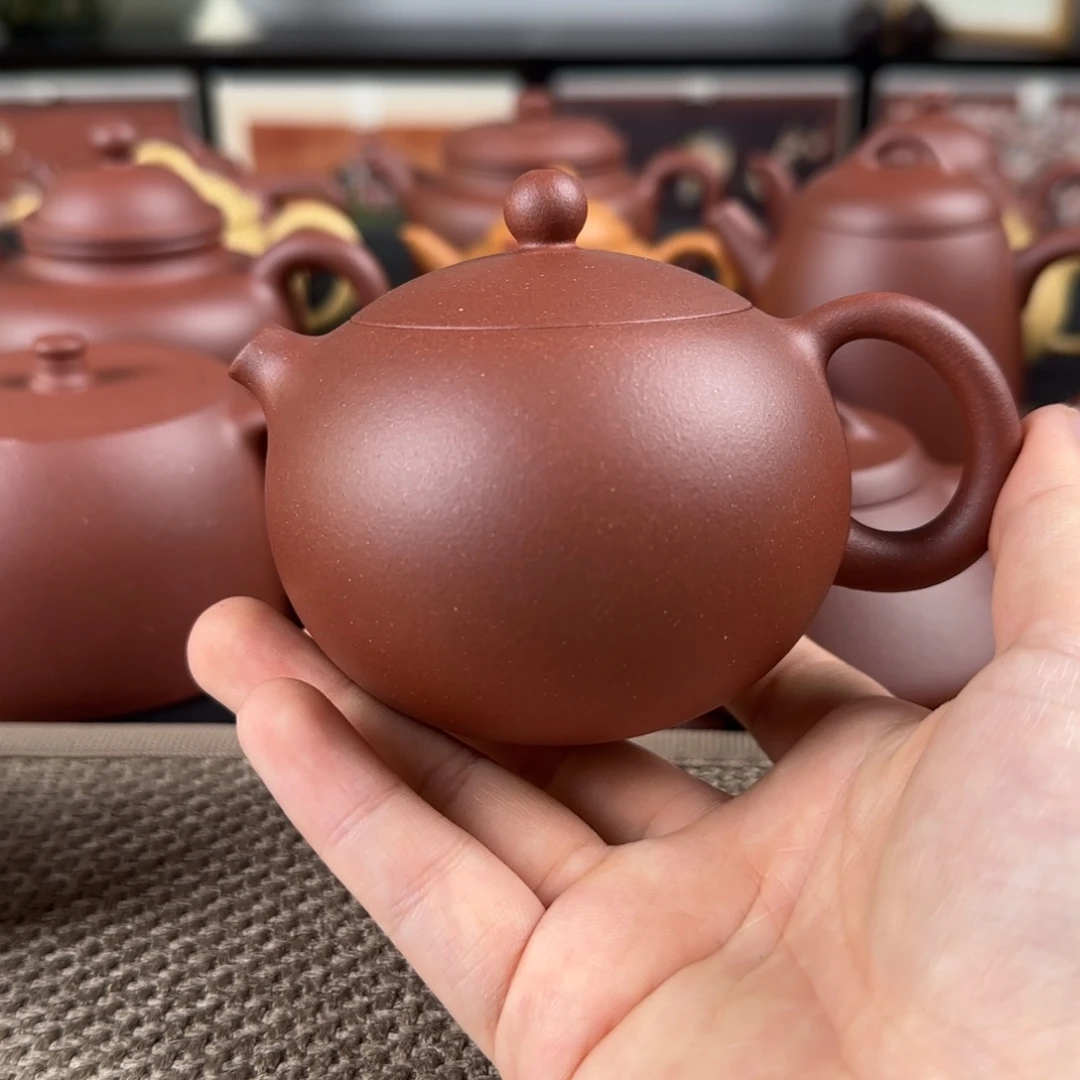 半***哥茶壶紫砂微瑕西施