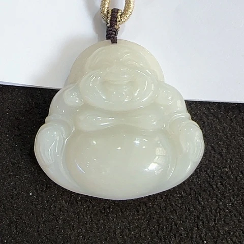 和田玉未镶嵌吊坠(不含链)