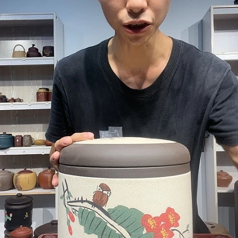 【闪购商品】紫砂茶叶罐