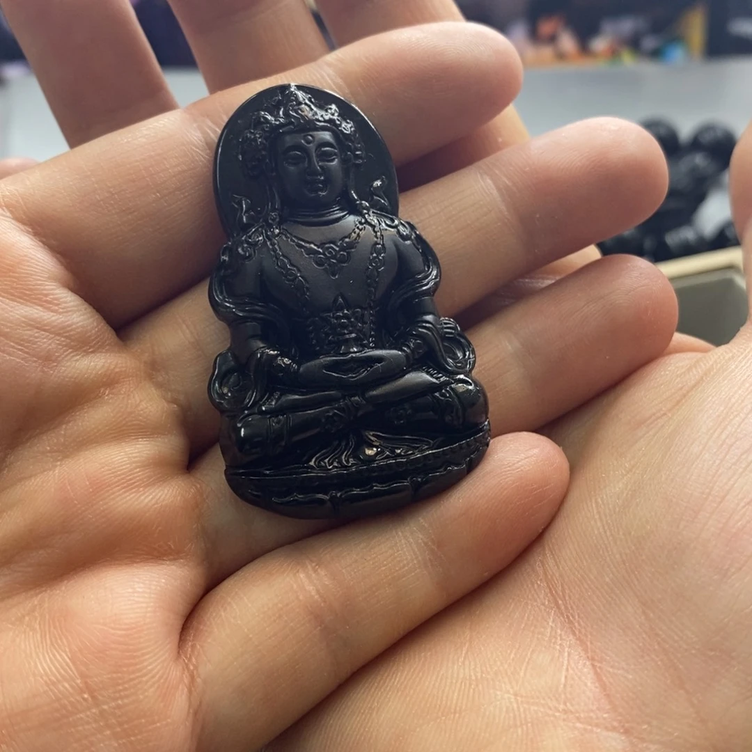 翡翠未镶嵌手链观音