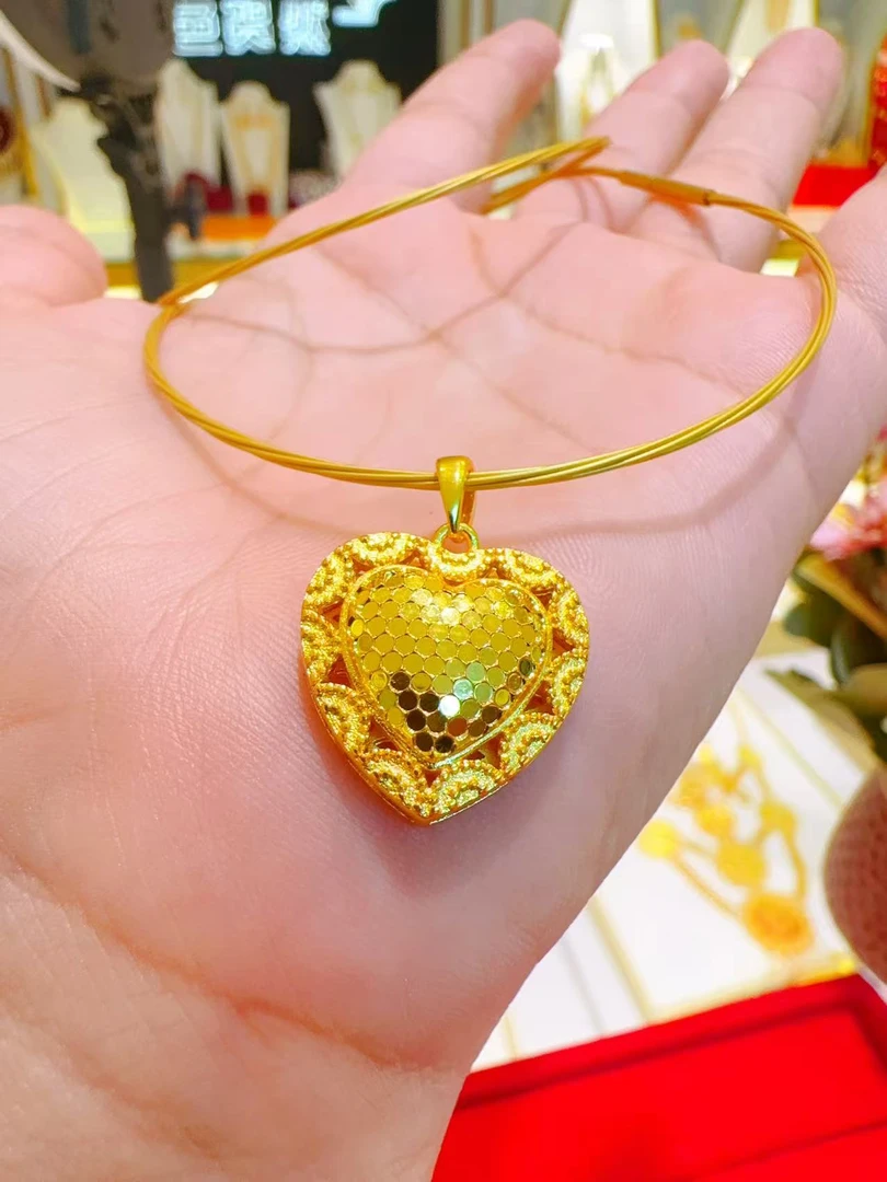 合金吊坠 0.07g 爱心吊坠 سېھران قاپلىما ئالتۇنلىرى