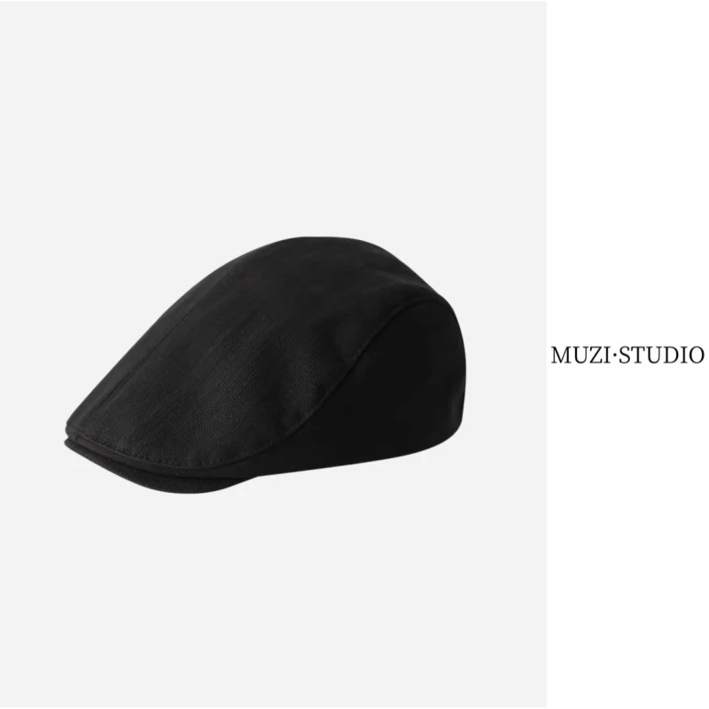 【MUZI】(英伦) 休闲帽复古优雅薄款春秋夏季女士2532