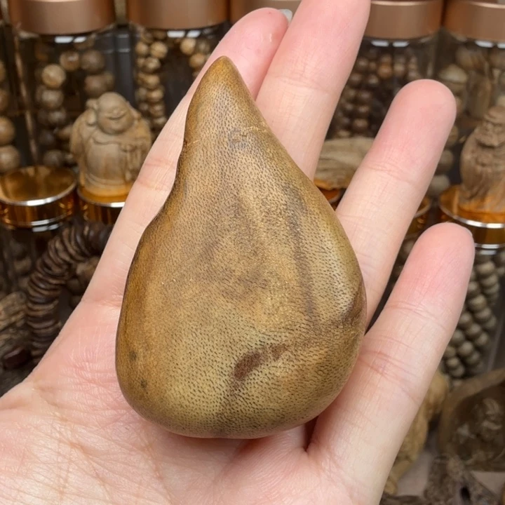 沉香沉香碎屑文莱沉香随型手把件12.8克