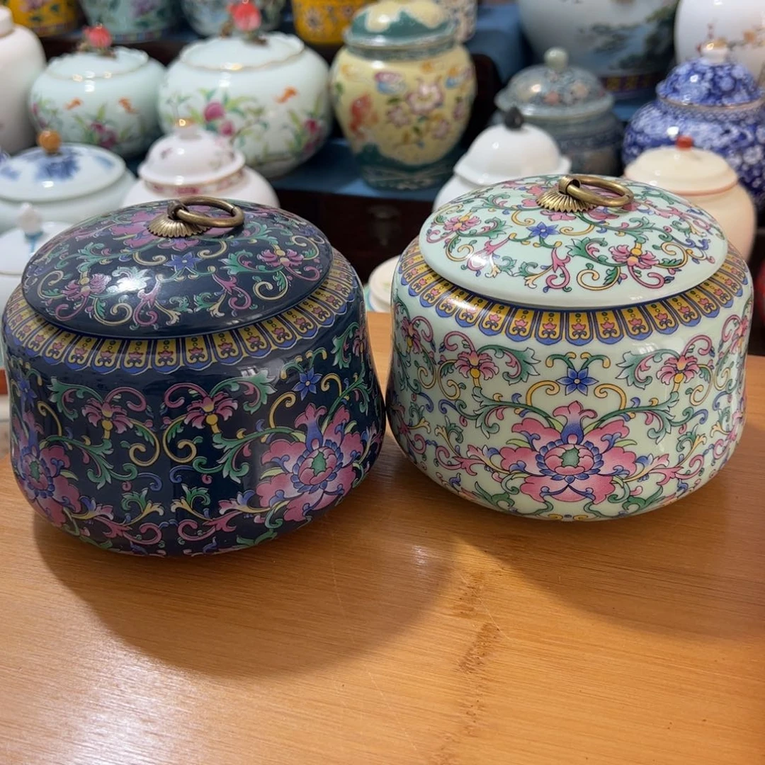 高端陶瓷茶叶罐陶瓷