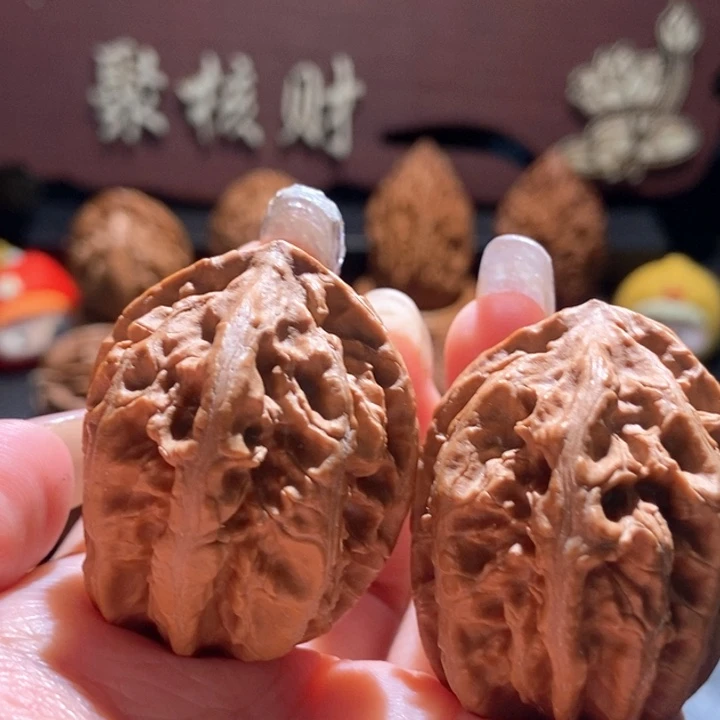 吊坠文玩核桃聚核财婉楸190