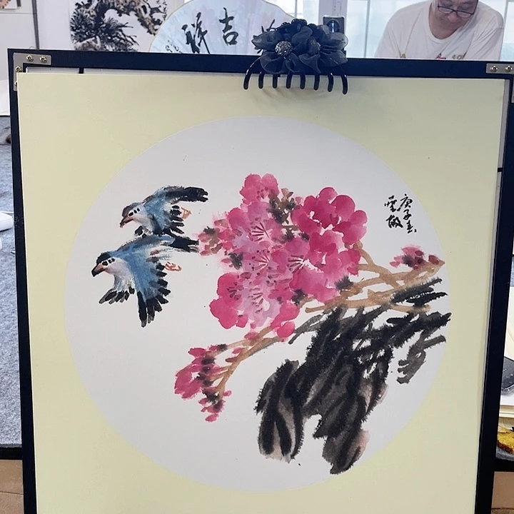 国画张圣敏先生纯手绘作品