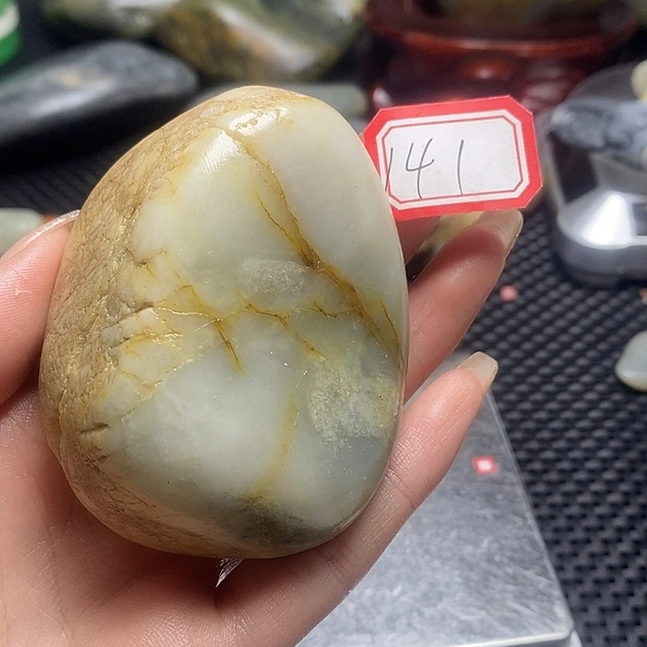 和田玉未镶嵌挂件141