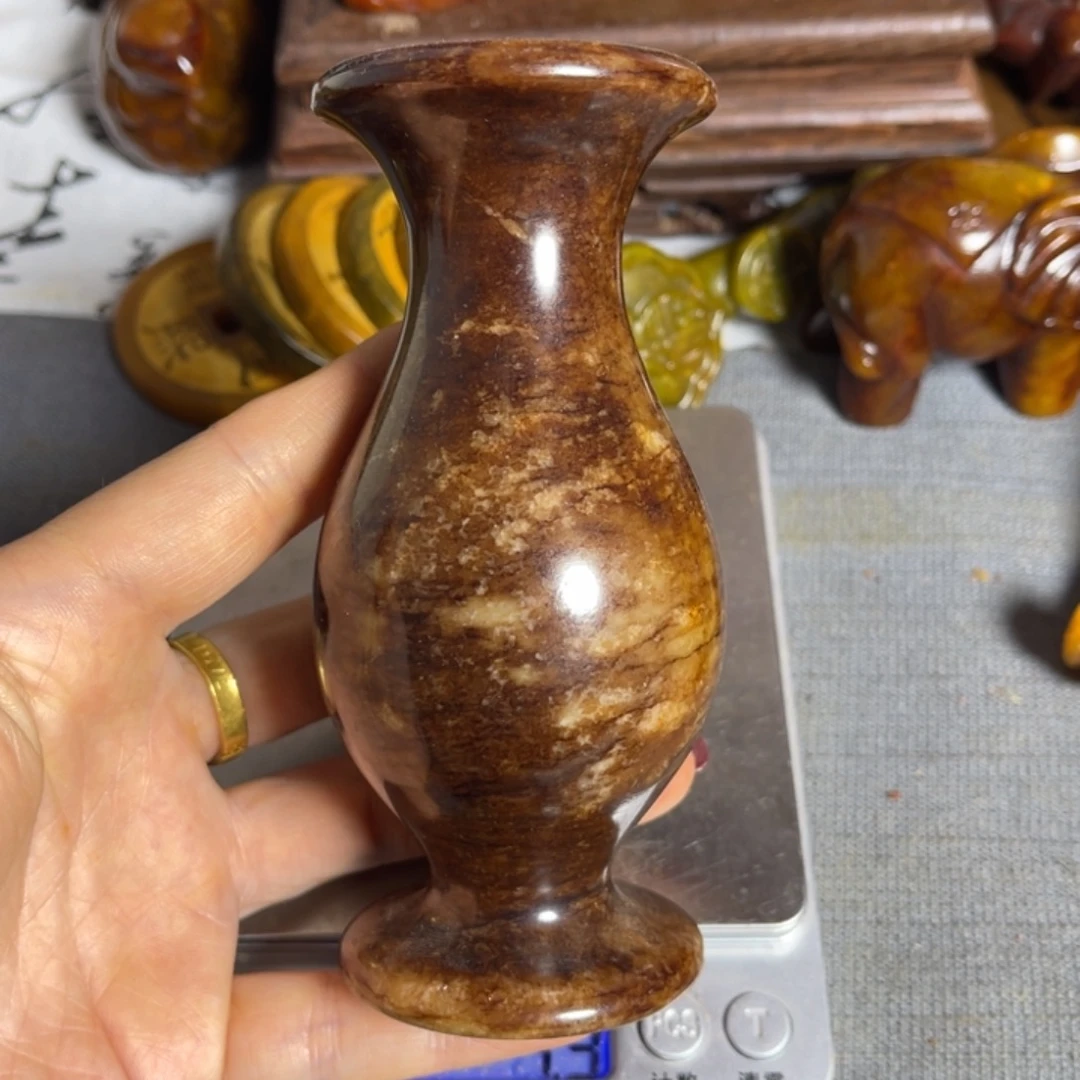 蛇纹石玉合金颈饰