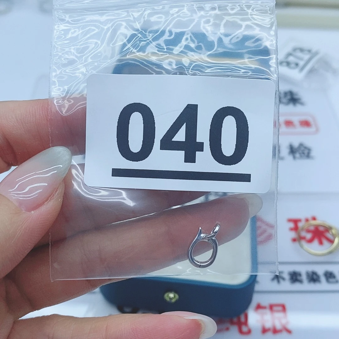 戒指银S925镶嵌淡水珍珠温****e040