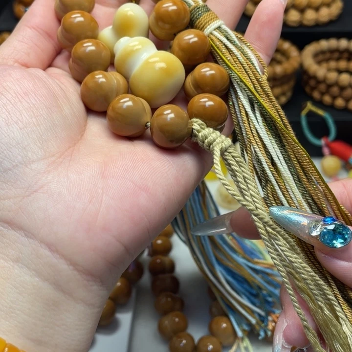 小***）猴头核桃吊坠全品16大加柯基屁桃加葫芦4号流苏