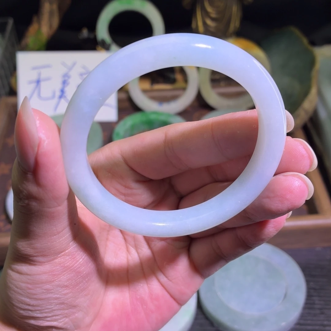 定制翡翠未镶嵌缅甸翡翠A货手镯毛胚定制