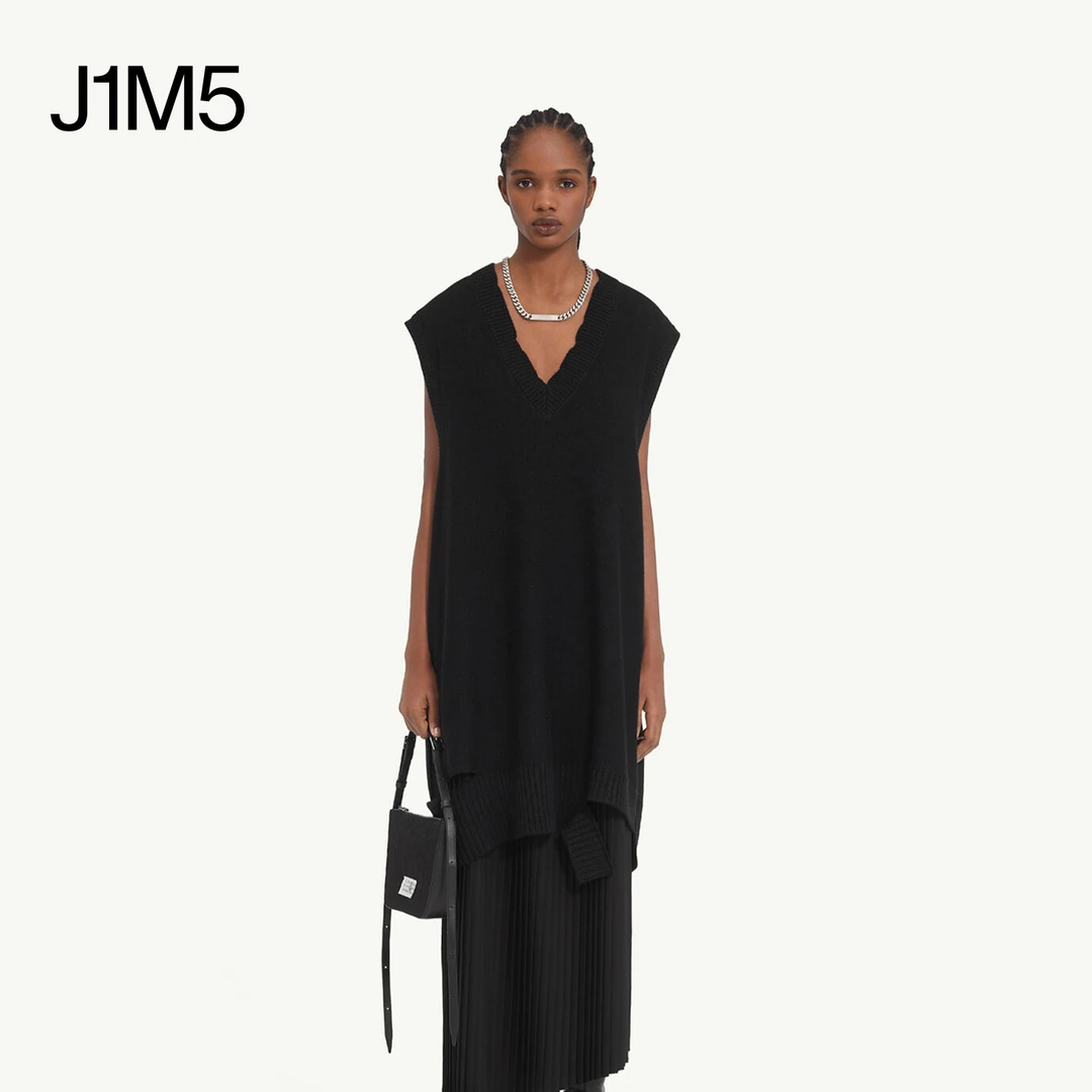 J1M5买手店 MM6 25早秋 下摆破碎背心裙 设计师品牌