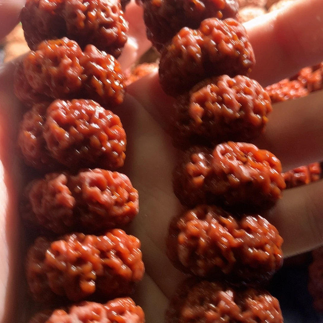 手串金刚菩提蜂窝双龙夹板