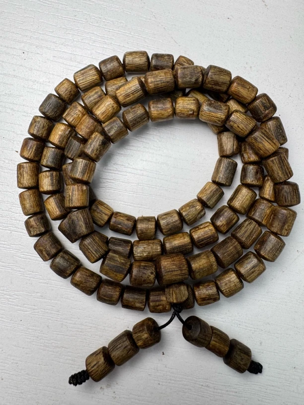 【天然种植白奇】天然香韵金丝油多圈手串多样性发货一