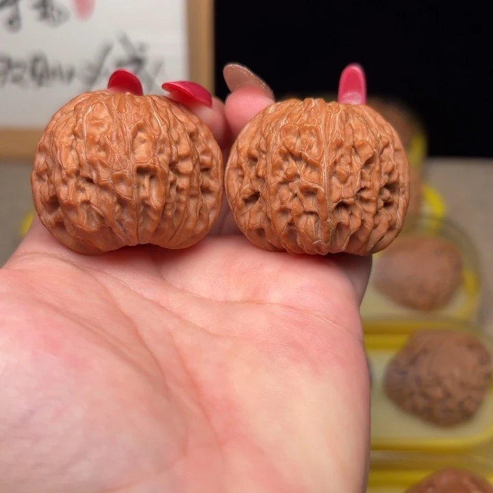 文玩核桃吊坠蓝***海42 全品无修磨盘