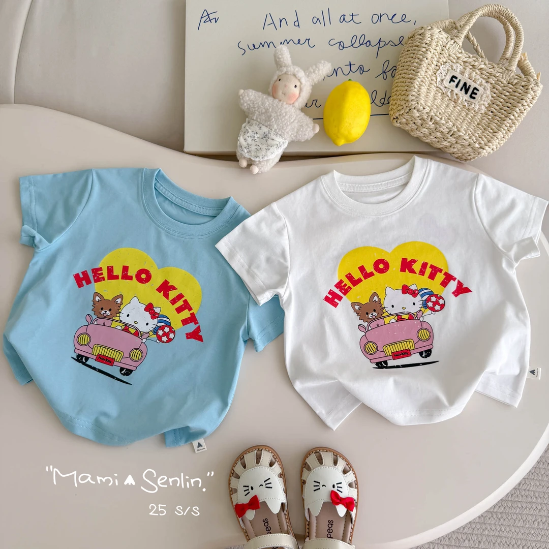 【现货】妈咪森林童装2025年夏新款凉感短袖亲子T恤252-MMSL-252226