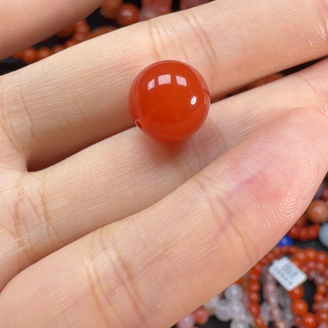 南红玛瑙未镶嵌配饰12mm