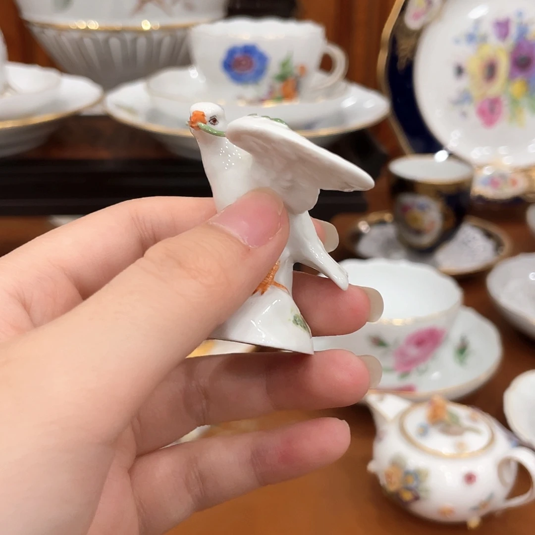 摆件中古一等瓷偶