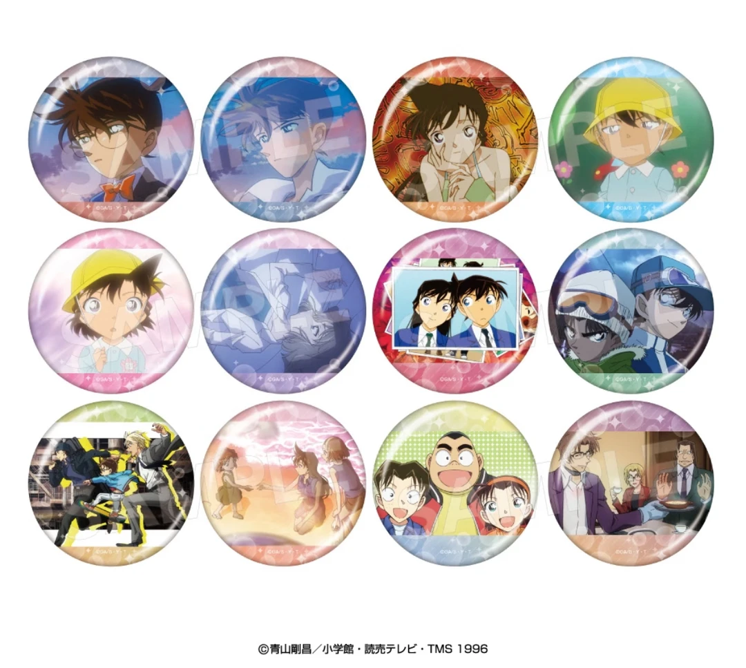 【小豆】名侦探柯南韩国 OP/ED场面写吧唧/透卡 收藏盲盒（默认代拆）