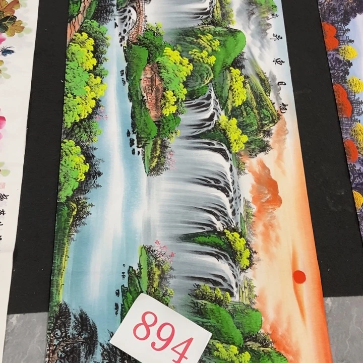 枕书斋画廊的直播间