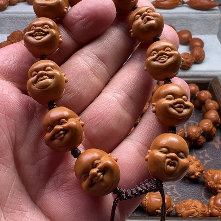 手串橄榄核橄榄核雕工艺