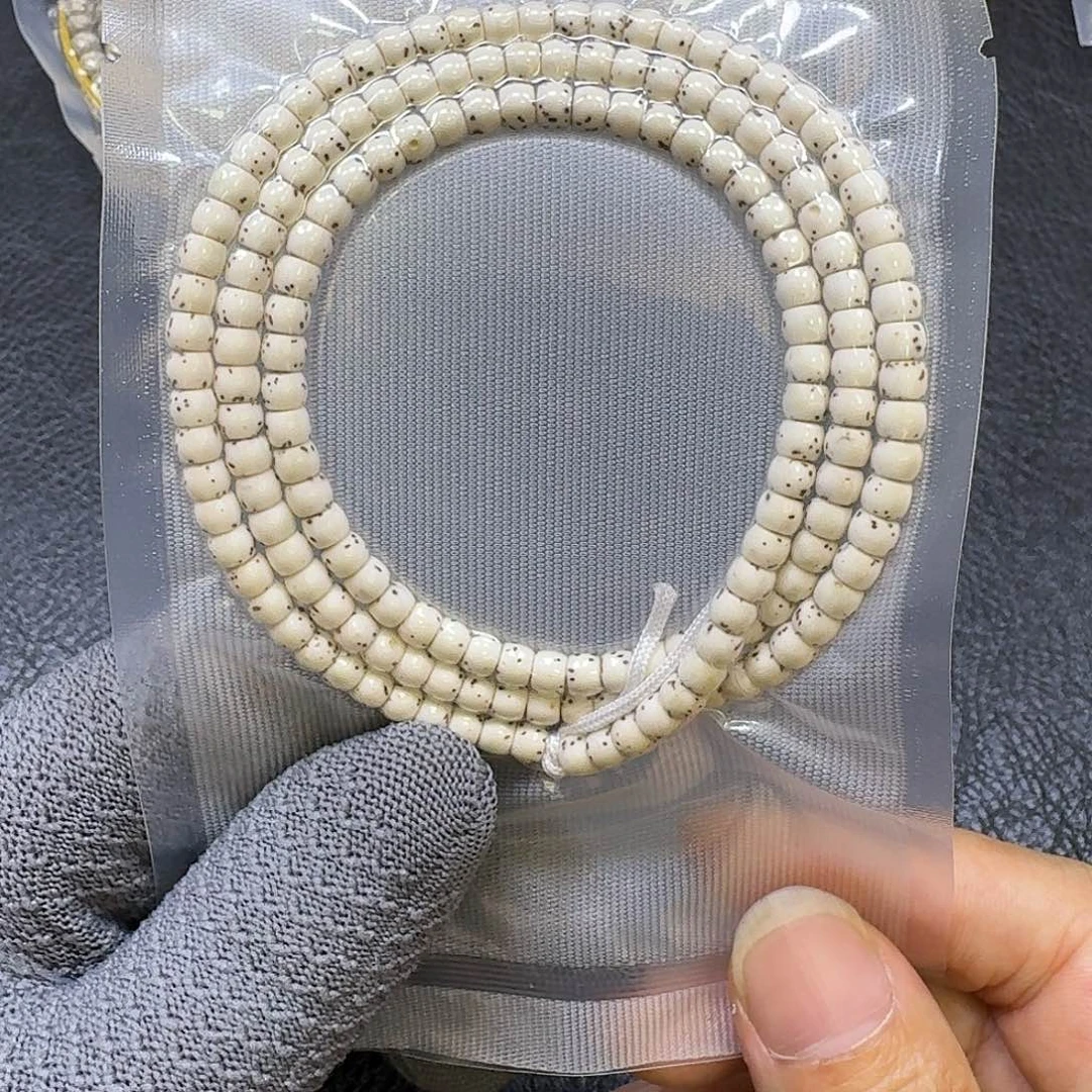 手串星月菩提5*4原生态大留白手串
