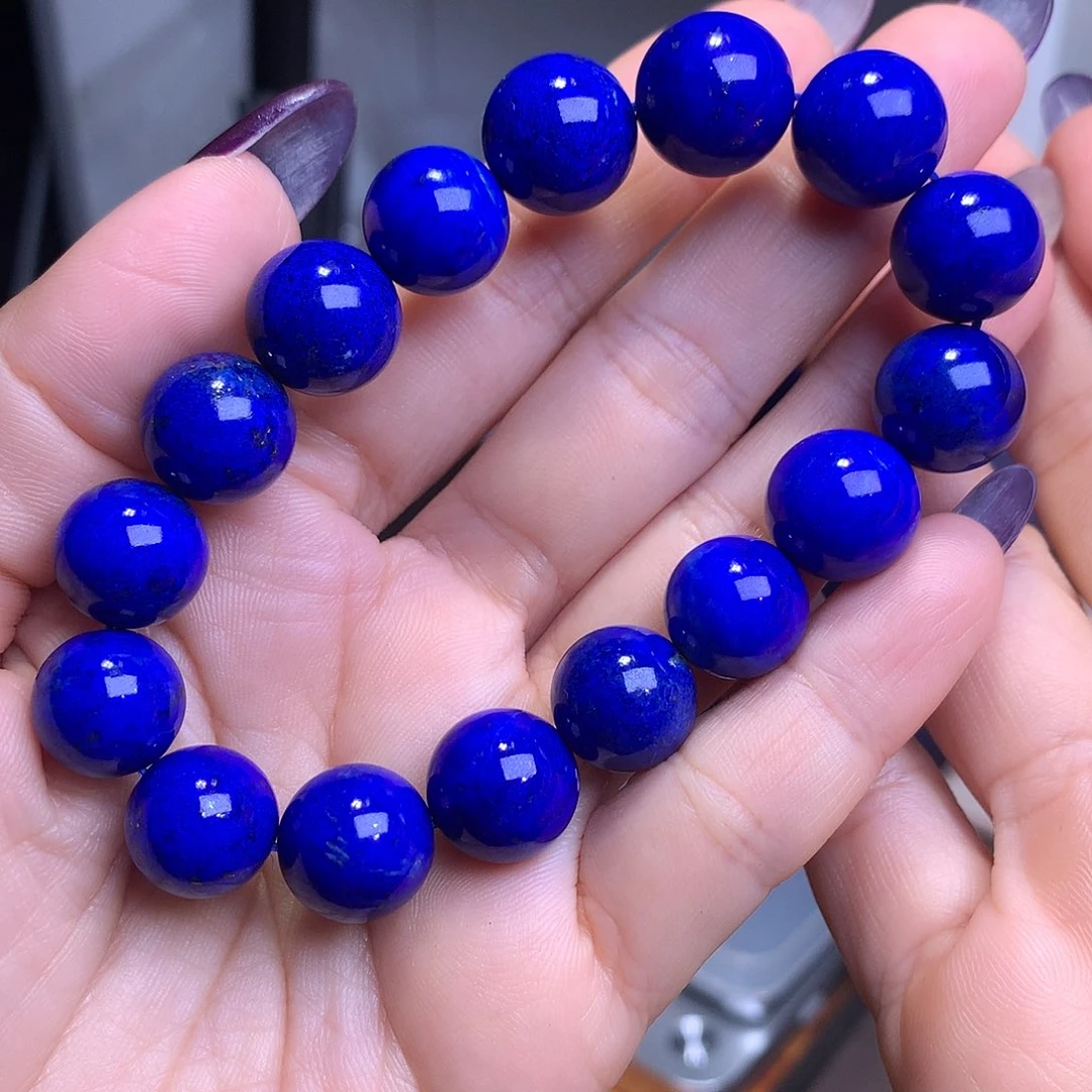 青金石未镶嵌13.6m克莱因蓝精品