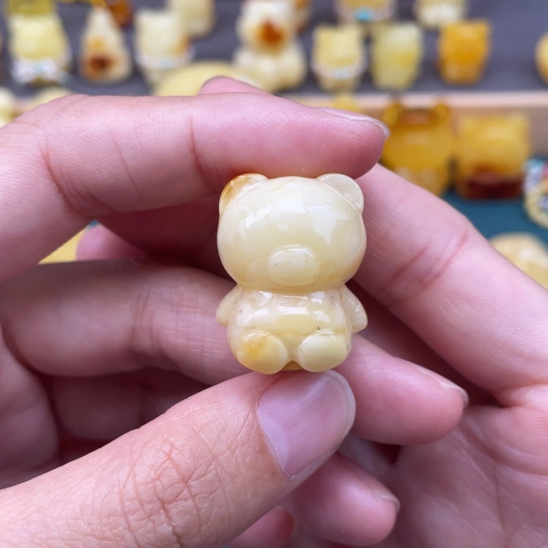 裸石琥珀未镶嵌蜜蜡