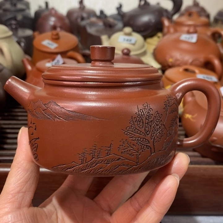 紫砂茶壶茗****馆微瑕处理一把