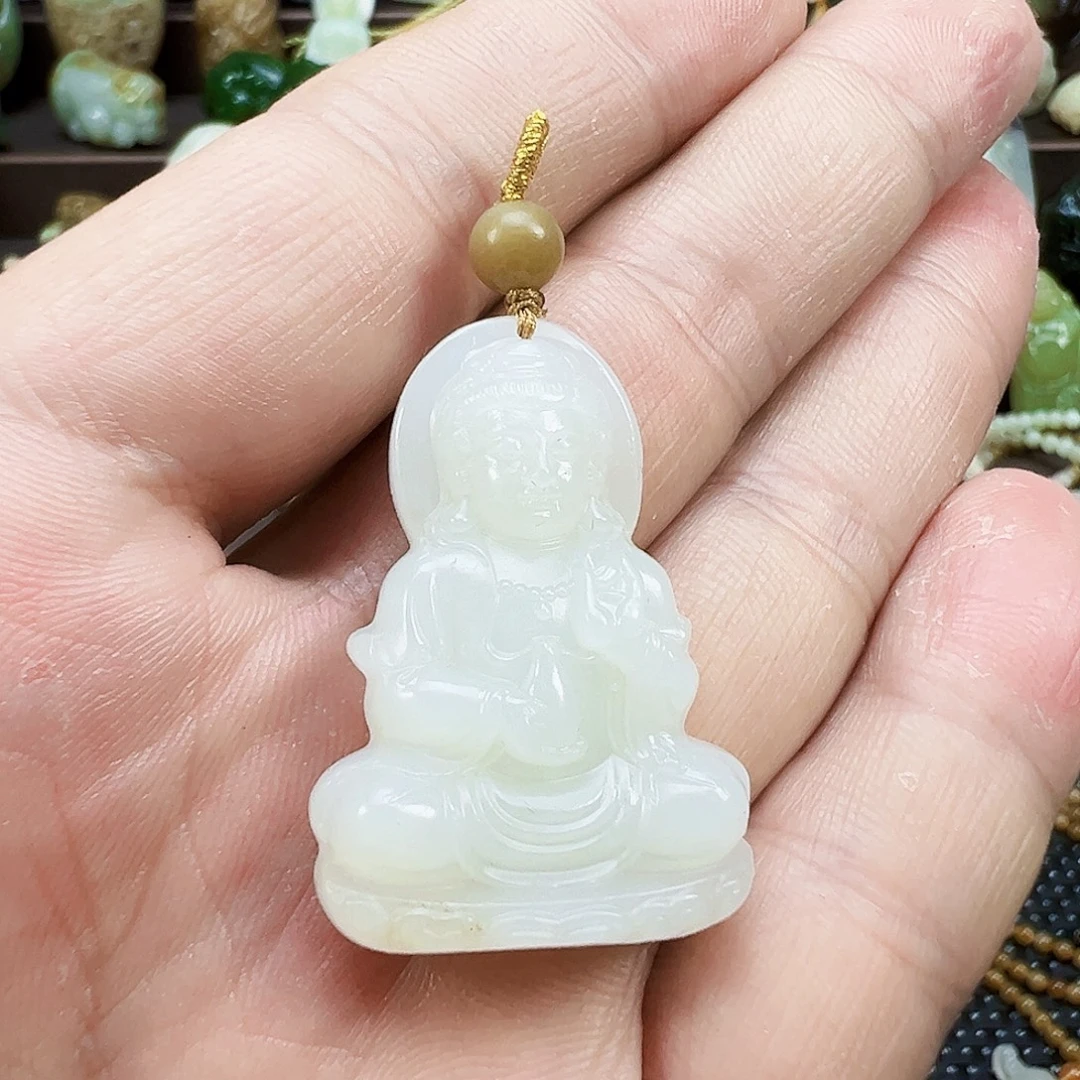 吊坠(不含链)未镶嵌和田玉