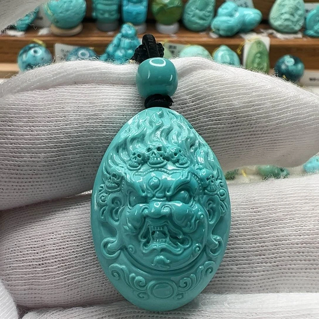 绿松石大黑天 未镶嵌