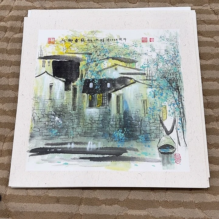 国画悦*花鸟的翅膀和翅膀是一样50.50