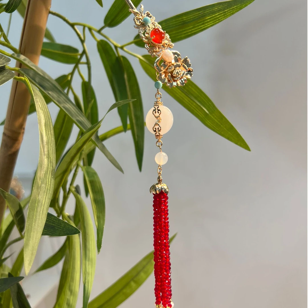 古悦倾城（扶楹）古风汉服发饰