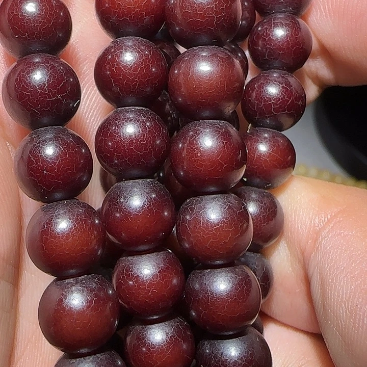 藏区老菩提根念珠保老漂亮