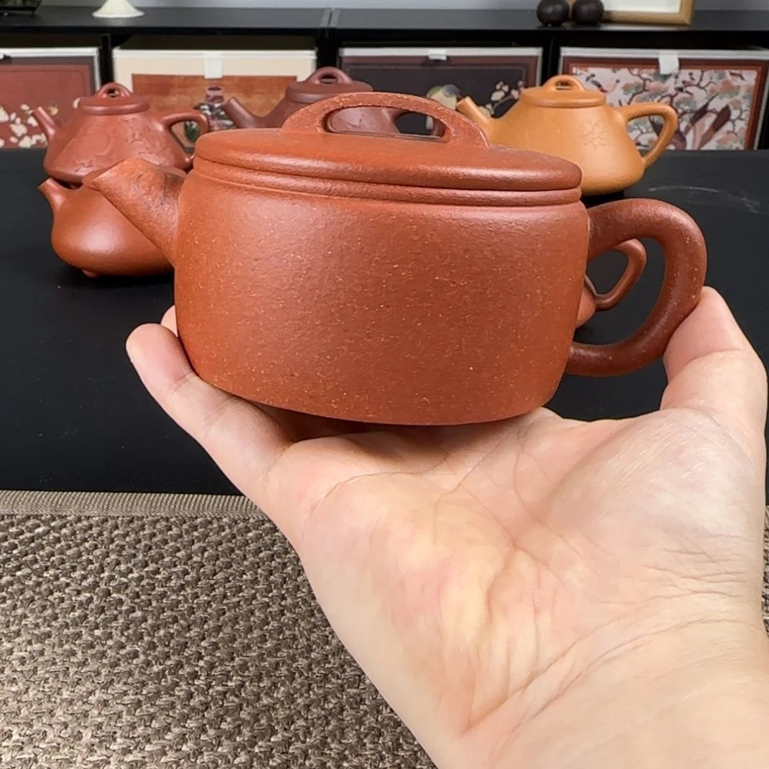 茶壶紫砂微瑕汉瓦