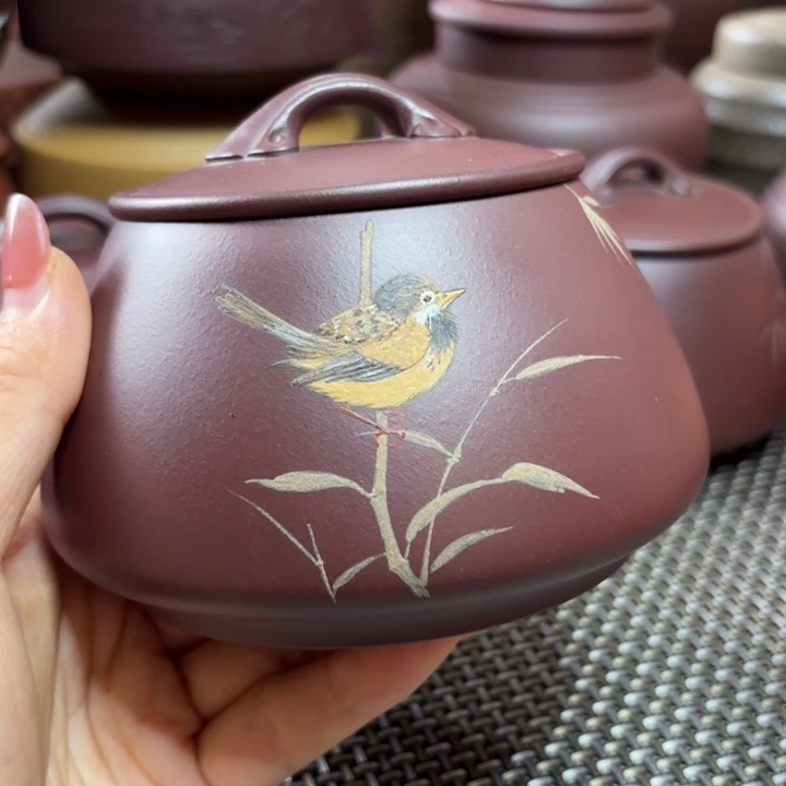 紫砂茶叶罐中高端紫砂茶叶罐