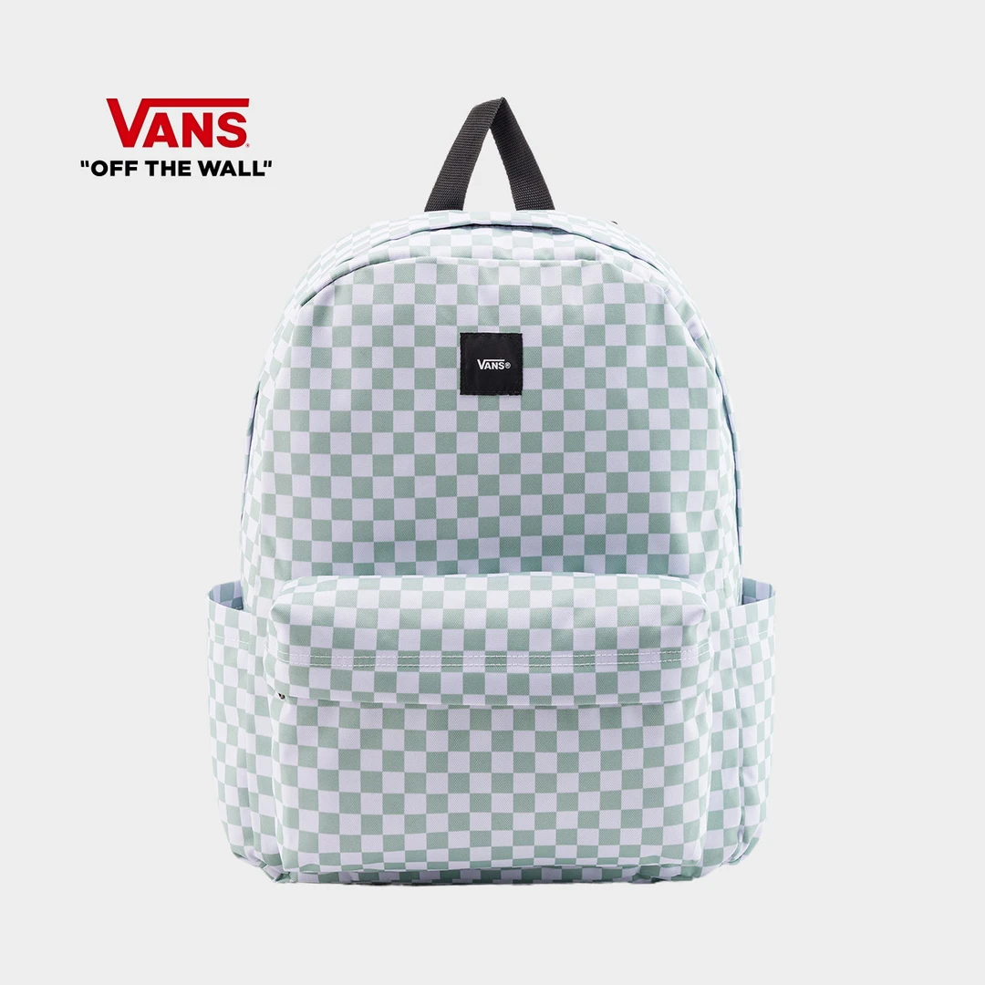 Vans范斯官方 Old Skool Check Backpack格纹男女双肩包H4XEMW