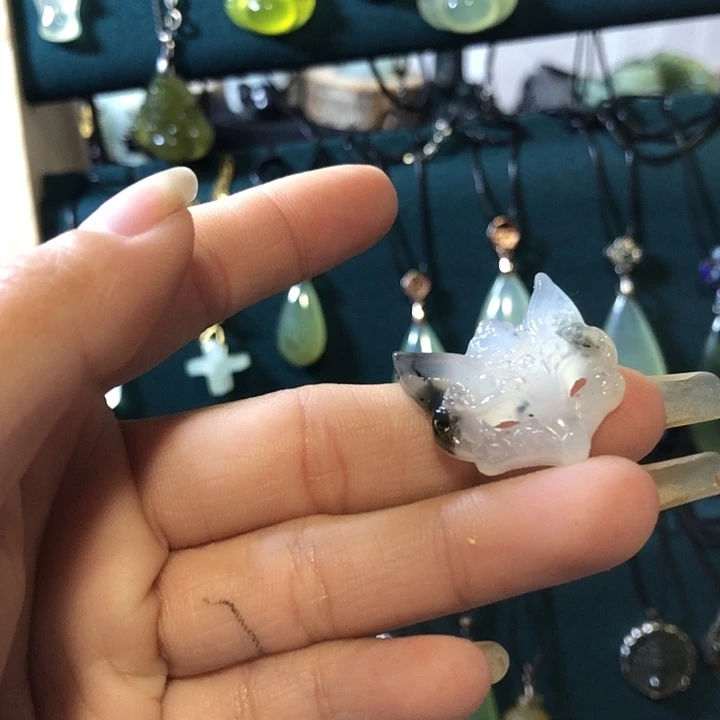 岫玉未镶嵌岫玉挂件