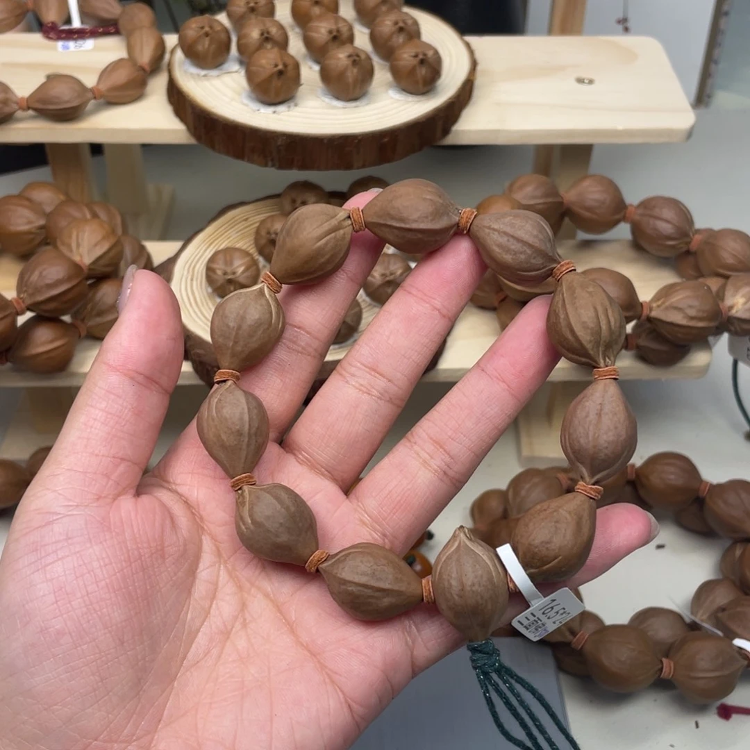橄榄核手串/手链16.5*24三面佛梅林铁核