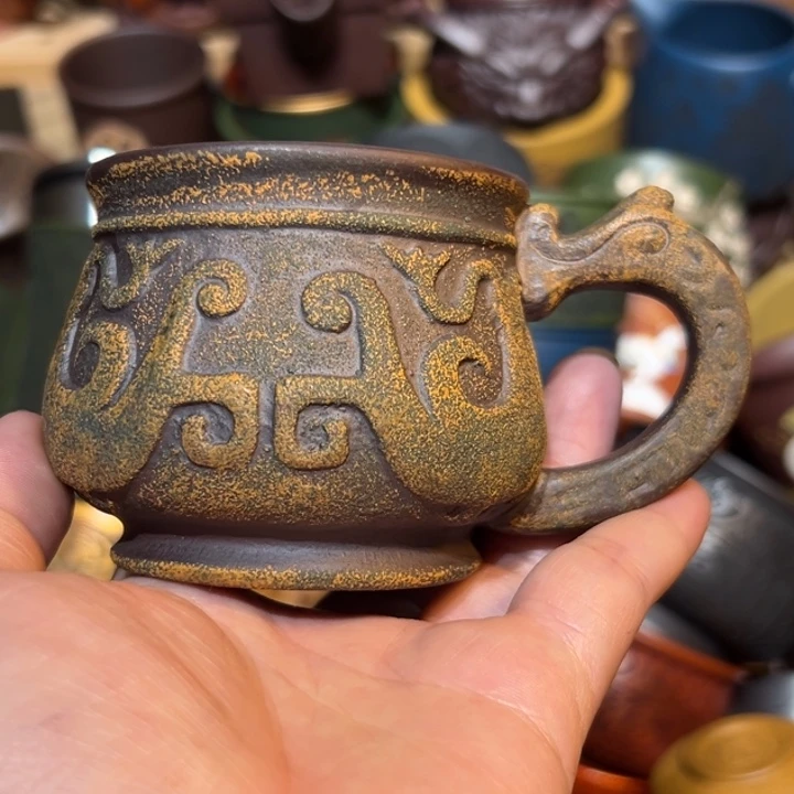 茶杯紫砂宜兴紫砂主人杯