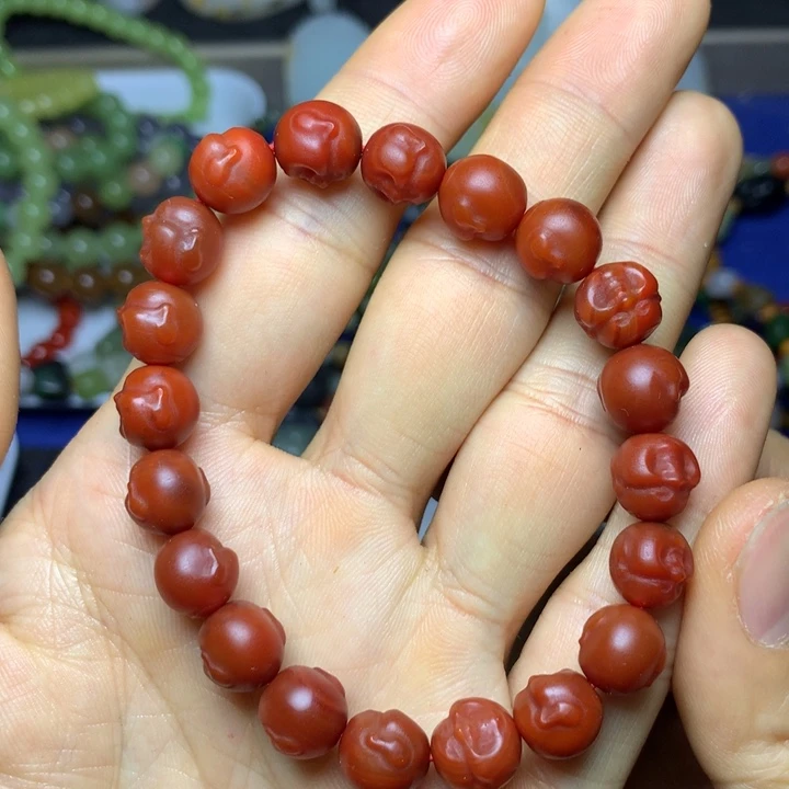 南红玛瑙未镶嵌挂件